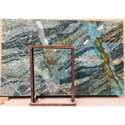 Wholesale price stone table top van gogh blue granite slabs for sale