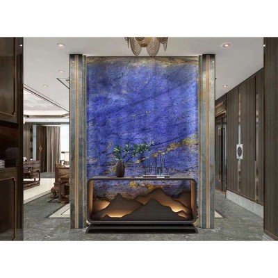 House home decorative sodalite blue stone interior wall marble for villa